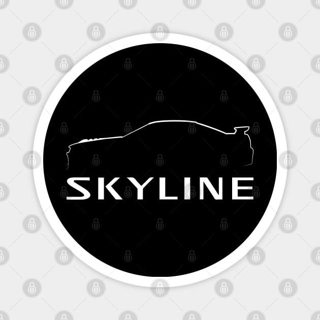 Nissan Skyline R34 Magnet by racingfactory